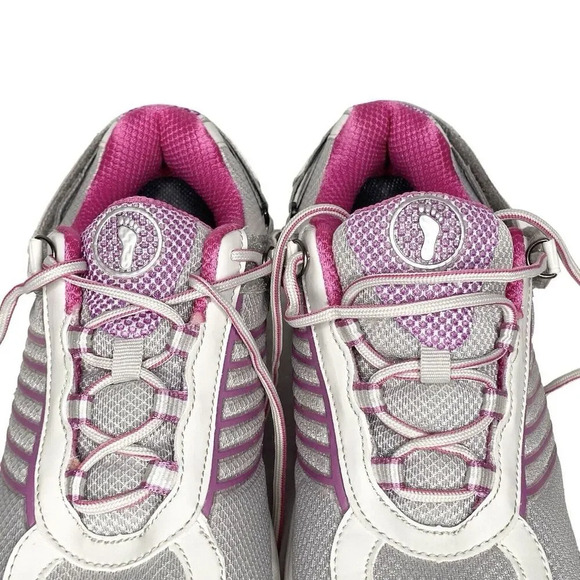Orthofeet Biofit Womens Verve Orthopedic Athletic Shoes Grey Fuchsia Size 11.5 - Picture 9 of 13